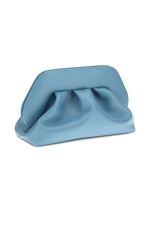 Bios medium Light Blue Vegan clutch bag THE MOIRE' | 261WTMBM0OOVF4123A